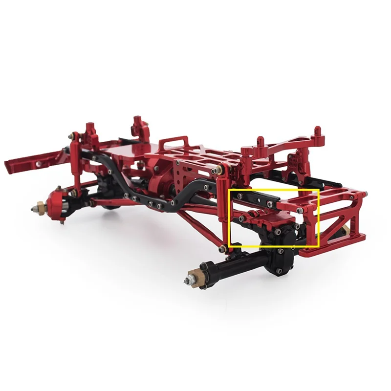 A49K-2X Metall Hinterachse Truss Upper Link Mount Basis Für Axial SCX24 90081 C10 1/24 RC Crawler Auto Upgrade Teile Zubehör,3