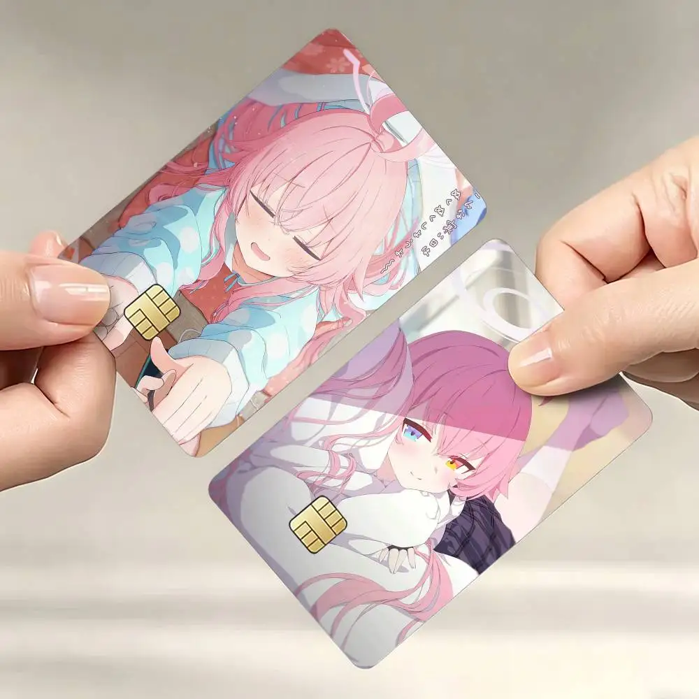 

Blue Hoshino Takanashi A-Archive Sticker Decoration Creative Bank Card Bus Metro Waterproof Sticker