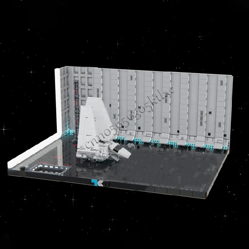 5403 PCS Customize Star II Hangar Bay Diorama MOC Building Block Model Children Education Technology Assembly Toy Birthday Gift