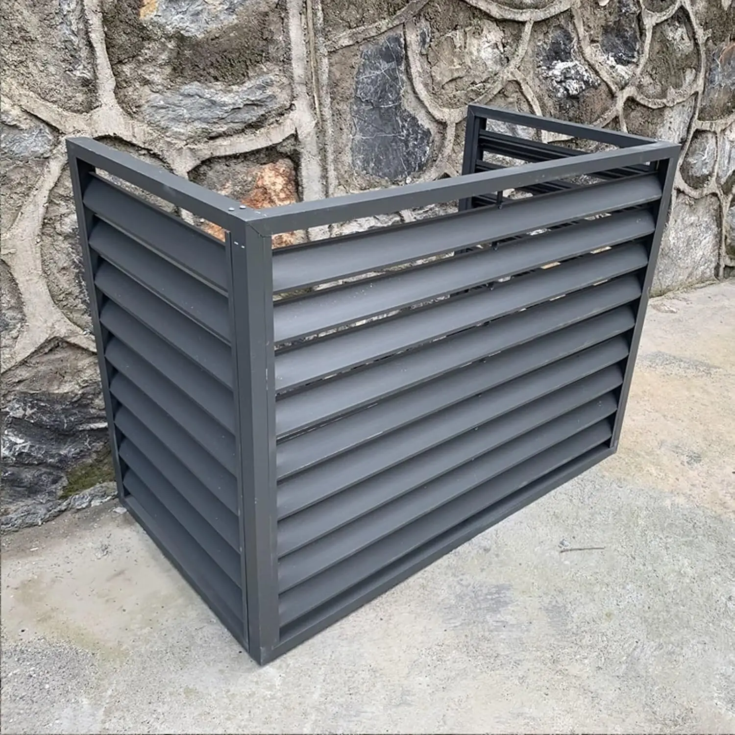 Air conditioner fence for outside units,mini split covers for outside units, Air Conditioner Privacy Fence Decorative Screen,