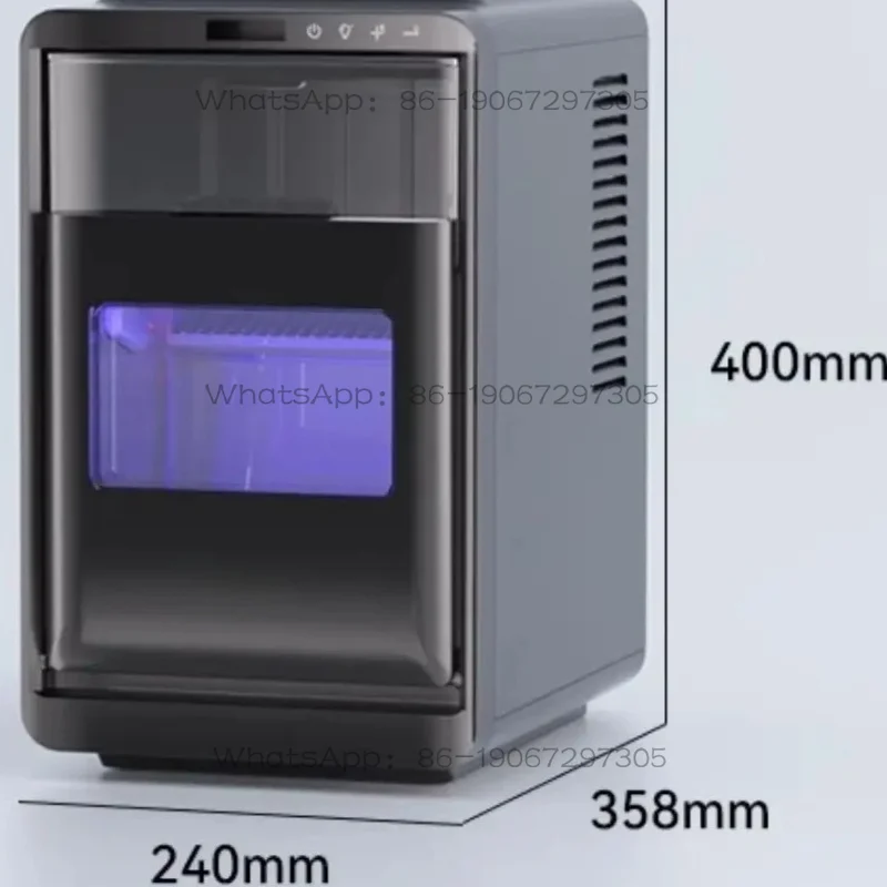 

Commercial Household Ice Machine Automatic Solid Resistant Ice Cube Maker Solid and Resistant