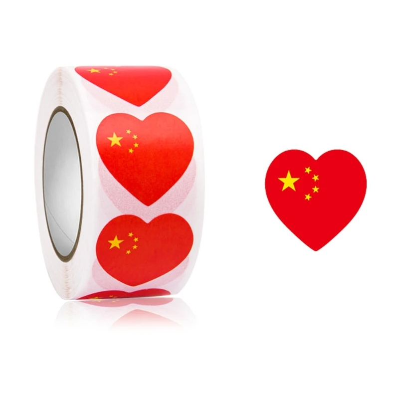 Heart Sealing Stickers Sealing Stickers for Gift Bag Red Envelope Invitations Dropship
