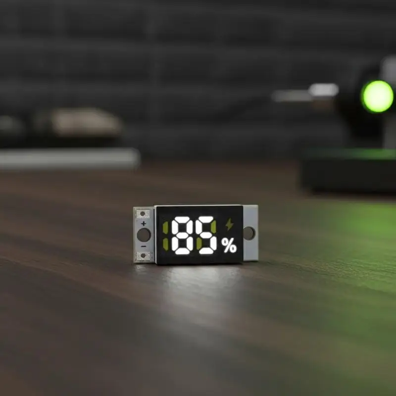 Digital Voltage Tester Module Mini Battery Meter for 1S 2S 3S 4S Battery Packs Precise Indicator for Power Management