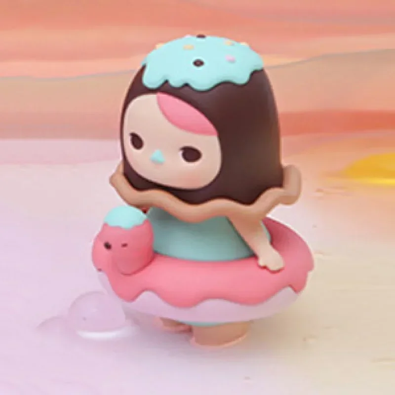 

Pop Mart Pucky Pool Bobies Circle Series Blind Box Guess Bag Desktop Decoration Cute Model Gift Girl Blind Bag Toys Anime