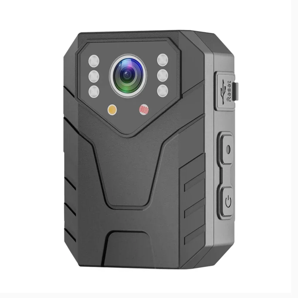 

1080P HD Body Camera 2 Inch IPS Touch Screen Night Vision Law Enforcement Recorder Security Guard Mini Camcorders with Back Clip