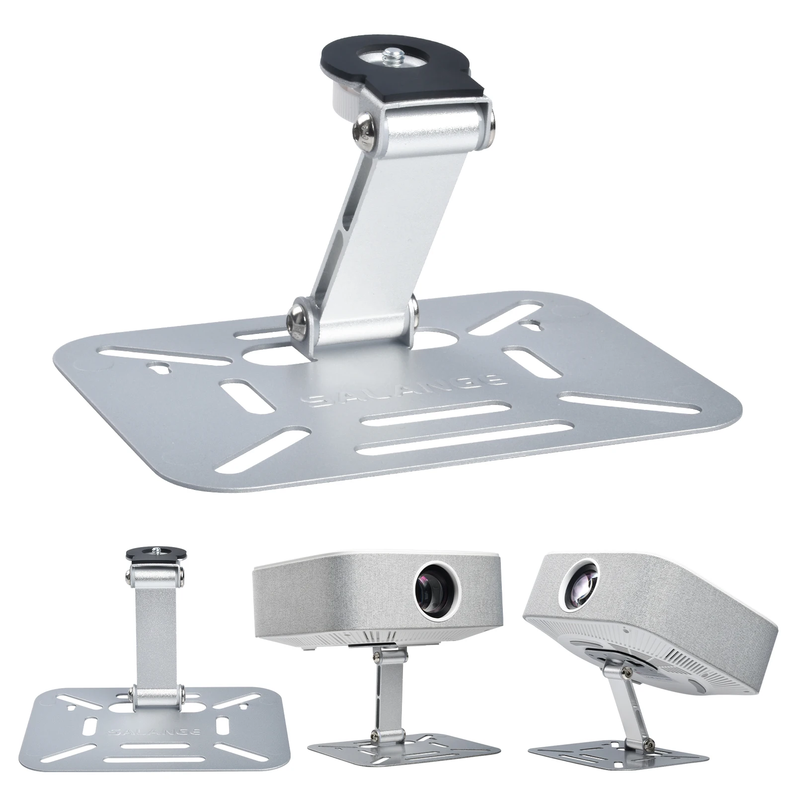 

Salange алюминиевая настольная подставка для проектора, потолочный кронштейн, прочный, хорошее качество, держатель с хорошим изгибом для проектора HY350 P28A X7 HY320