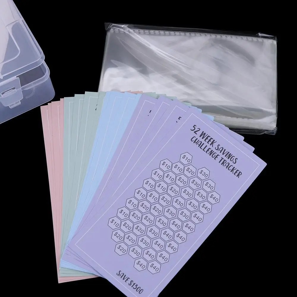 100Pcs Creativity Money Saving Envelopes Kit Cash Challenge Cash Envelopes Savings Challenges Envelopes Budget Planner