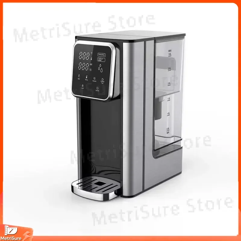 Portable Hot and Cold UF Water Dispenser Desktop Water Purifier for Home Office Kitchen with LED Display Touch