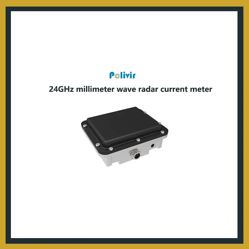 SR08S الشركة المصنعة عالية الدقة مقياس سرعة تدفق سرعة المياه مع مسبار قياس المستوى لمستشعر مراقبة سطح أنابيب النهر #3