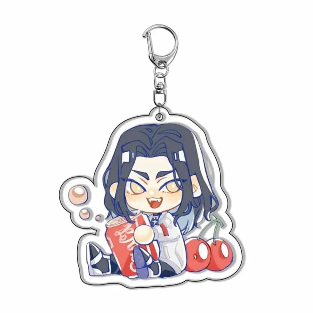 6 سنتيمتر أنيمي طوكيو المنتقمون سلسلة مفاتيح مصنوعة من الأكريليك نموذج تأثيري شخصيات حلية اكسسوارات السلع جمع هدايا عيد الميلاد #3