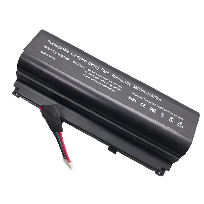 Imagem -04 - Lmdtk-bateria do Portátil para Asus Rog G751jt G751jy Gfx71jy G751 4icr19 662 0b11000340000 A42lm9h A42lm93 15v 88wh Novo