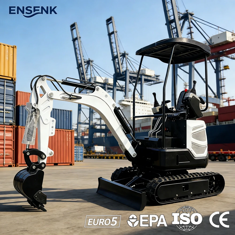 

Mini Excavator 0.8Ton 1.2Ton Multifunctional Construction 1.8Ton 2.0Ton Yanmar Engine Digger Europe EPA Euro 5 CE Certified