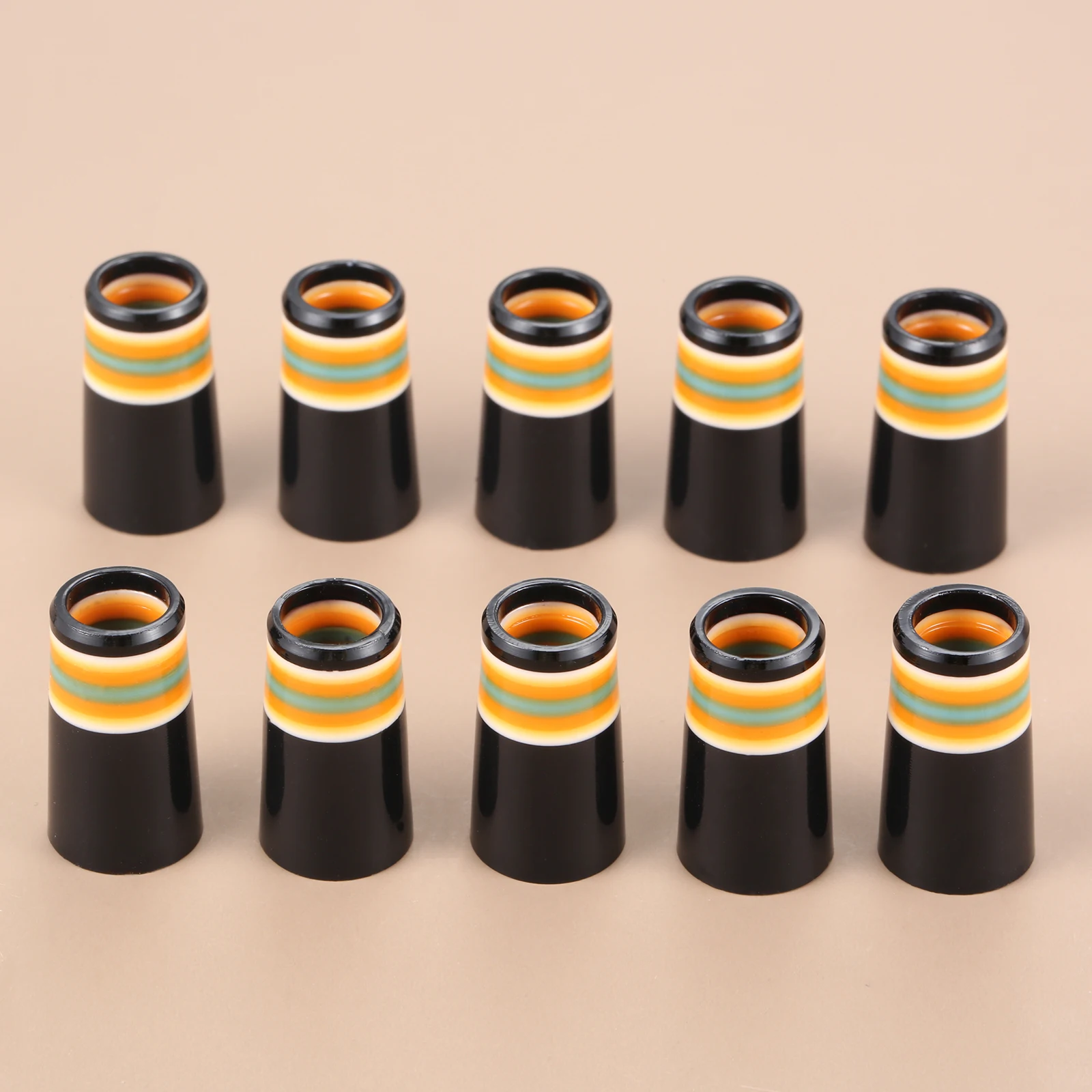 50Pcs/lot Plastic Golf Ferrules 9.1X25X14mm Golf Sleeve Ferrule for 0.355 Tip Irons Shaft Golf Iron Ferrules Replacement Parts