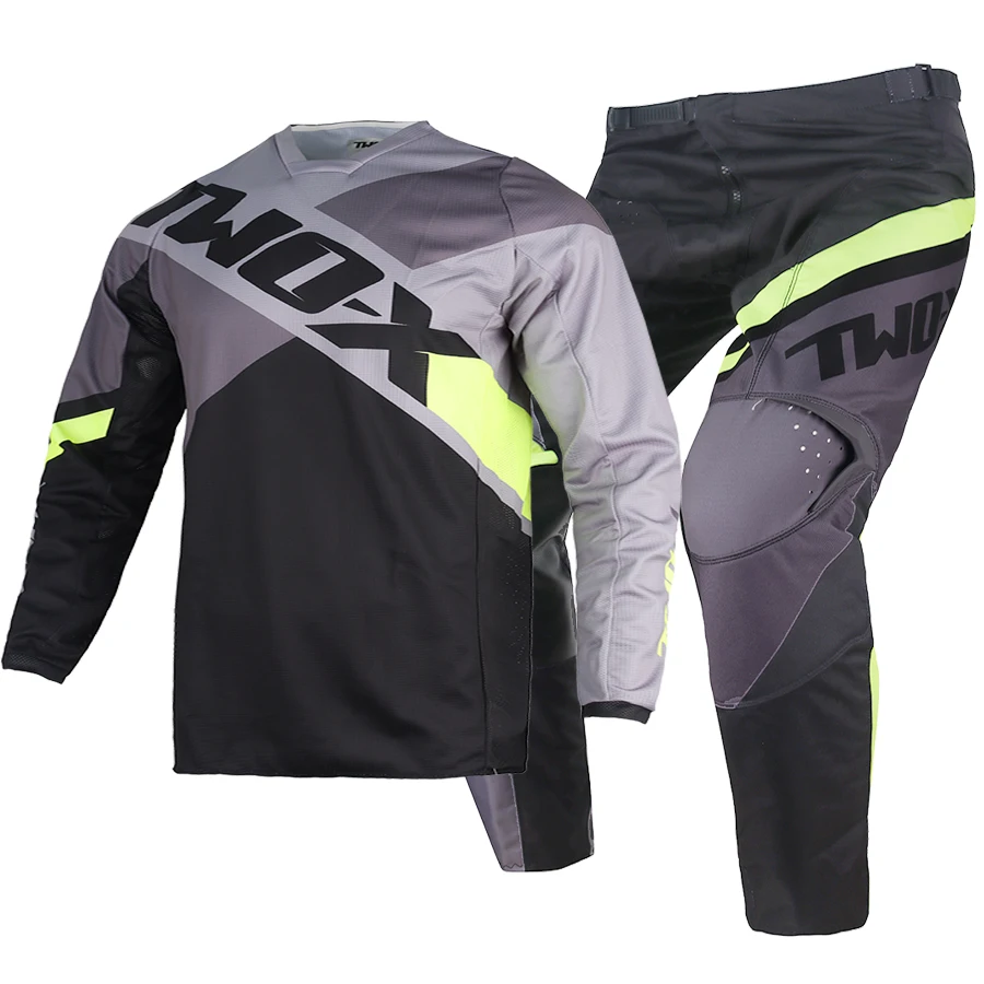 

Free Shipping Two-X 180 Xpozr MX ATV Racing Jersey Pants Combo Motocross Motorbike Mountain Bicycle Kits Offroad Gear Set