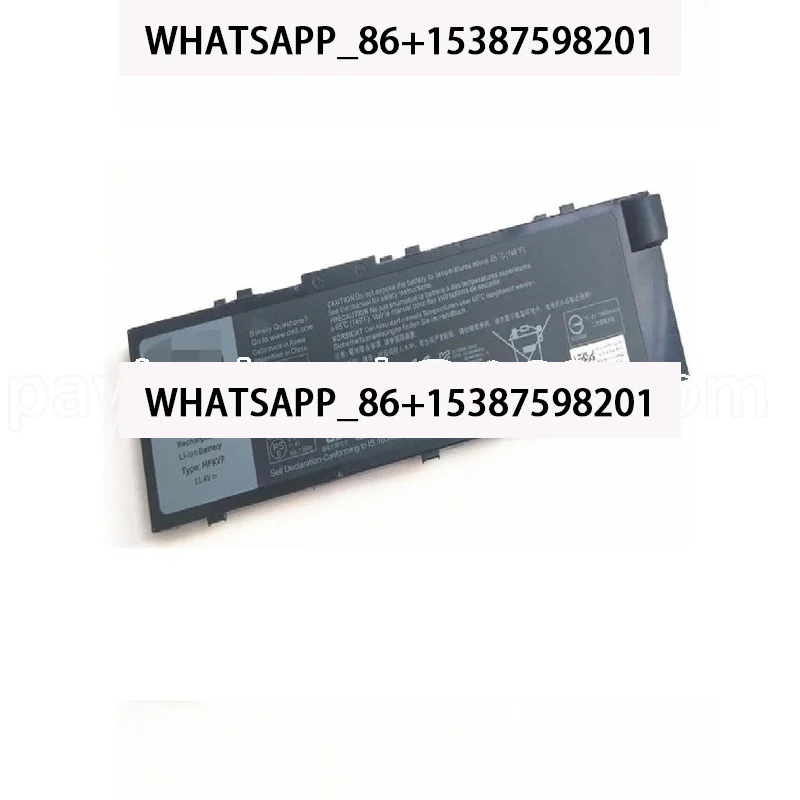 

Reemplazo De La Celda De Batería Del Ordenador Portátil 91Wh Para Dell Precision 7510 7520 7710 MFKVP 1G9VM 451-BBSB 451-BBSE