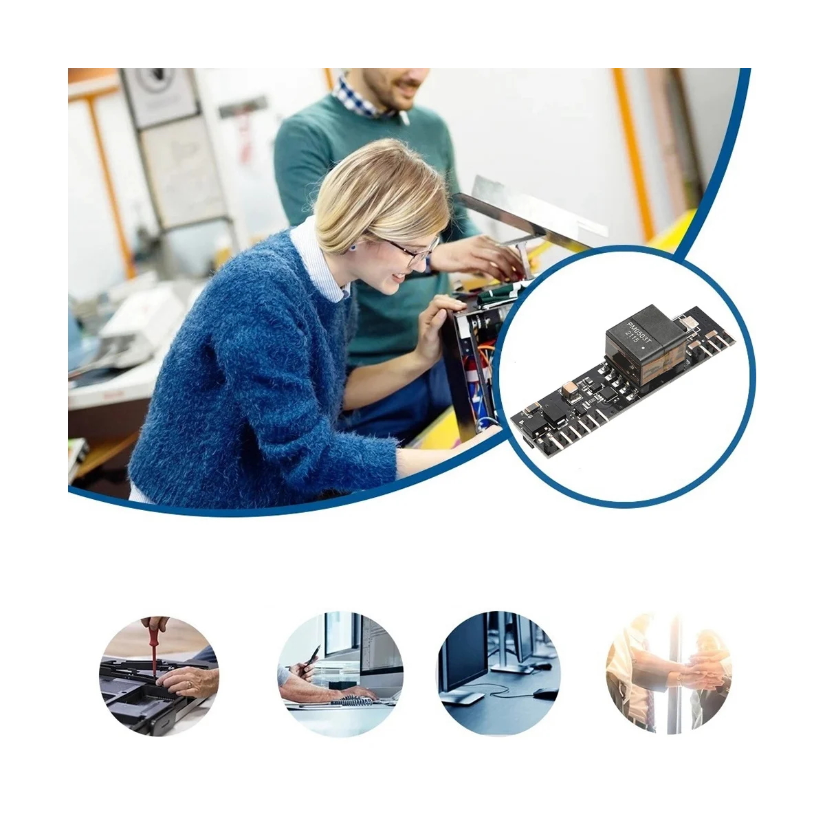 DP9700 12V 1A POE Module PIN to PIN Docking AG9700 Module Pin Embedded Module