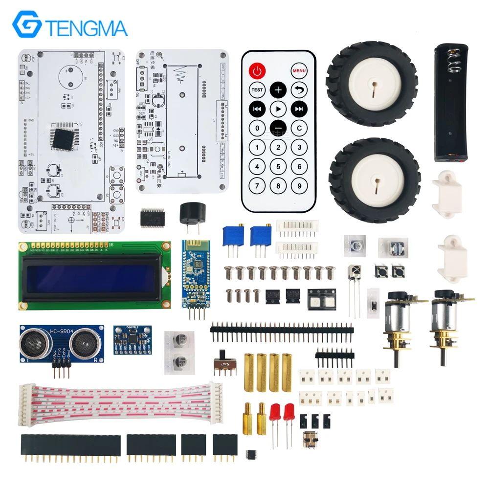 C51 Single-Chip Microcomputer Two-Wheel Self-Balancing Car Automatic Intelligent Robot Assembly Open Source Learning DIY Kit