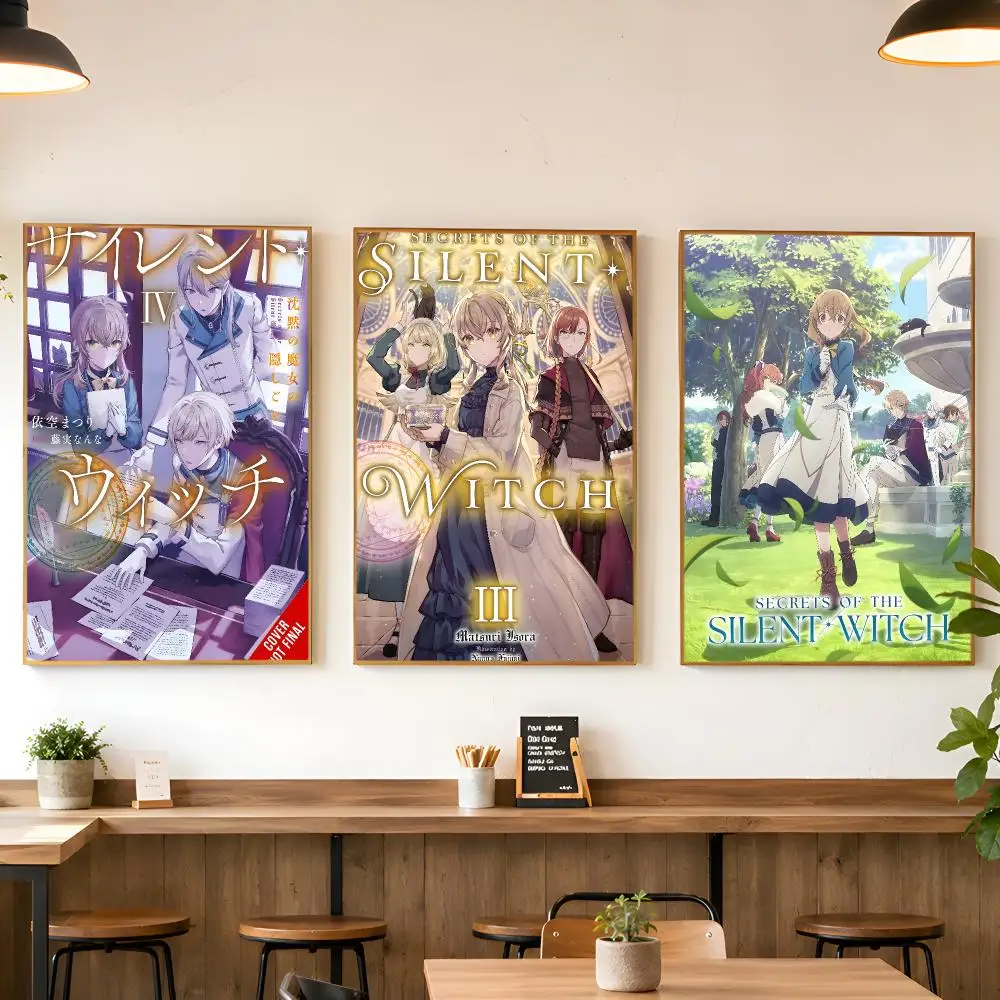 The Secret Of The Silent Witch Poster Matte Wall Peel And Stick Decor Bedroom Living Room Office Dorm Home