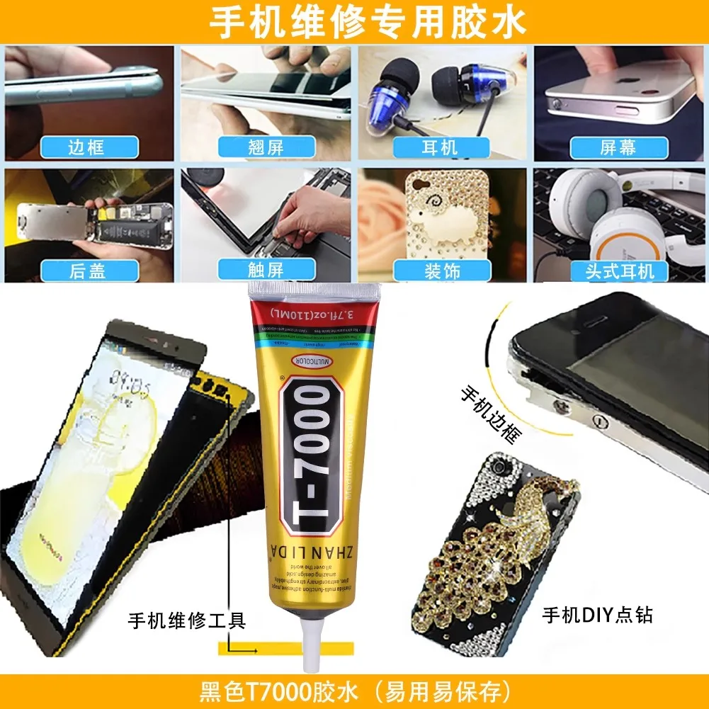 1PC 2 pezzi 3 pezzi 110ml schermi per telefoni cellulari Super colla con punta per applicatore di precisione