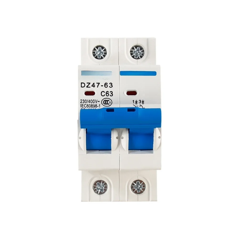For Industrial Control DIN Rail Mounting 2P for mcb For Industrial Panels Quick Response Circuit Interruption Rated Voltage 230
