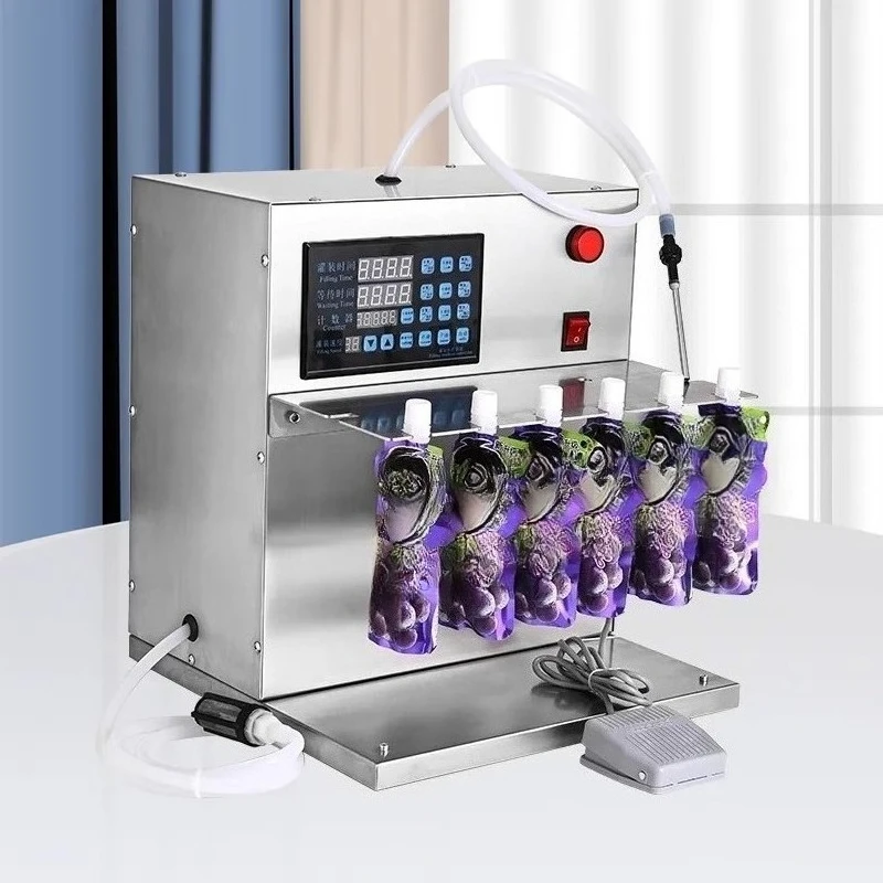 Packing Machine CNC Automatic Spout Pouch Filling Machine for Soy Milk Noodle Soup Herbal Liquid Liquid Food Packing Machine