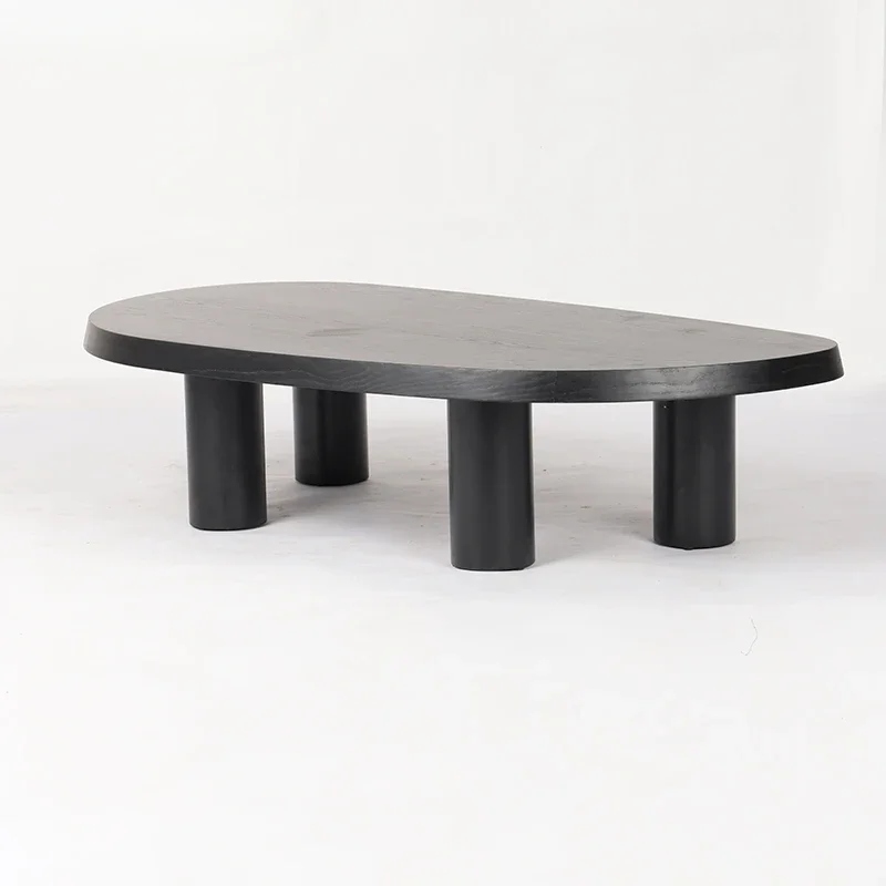 

*Индивидуальный цветной современный чайный столик для гостиной, простой журнальный столик с ножкой из ясеня