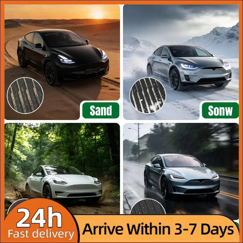 

Floor Mats and Cargo Liners TPE Full Set for Tesla Model Y Juniper 2025-2026 Floor Liners Fit for Tesla Model Y Accessories