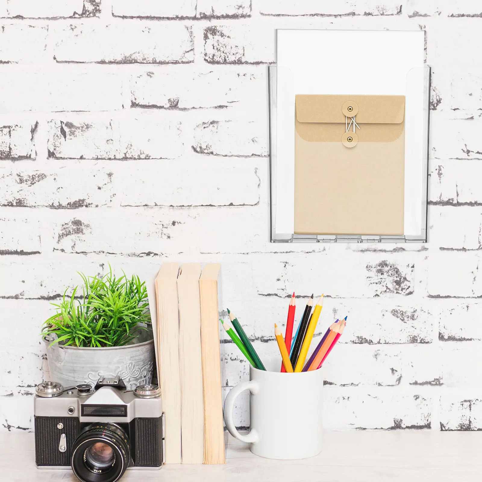 acrylic-wall-document-holder-clear-brochure-display-stand-magazine-file-organizer-multi-wall-mount-organizer