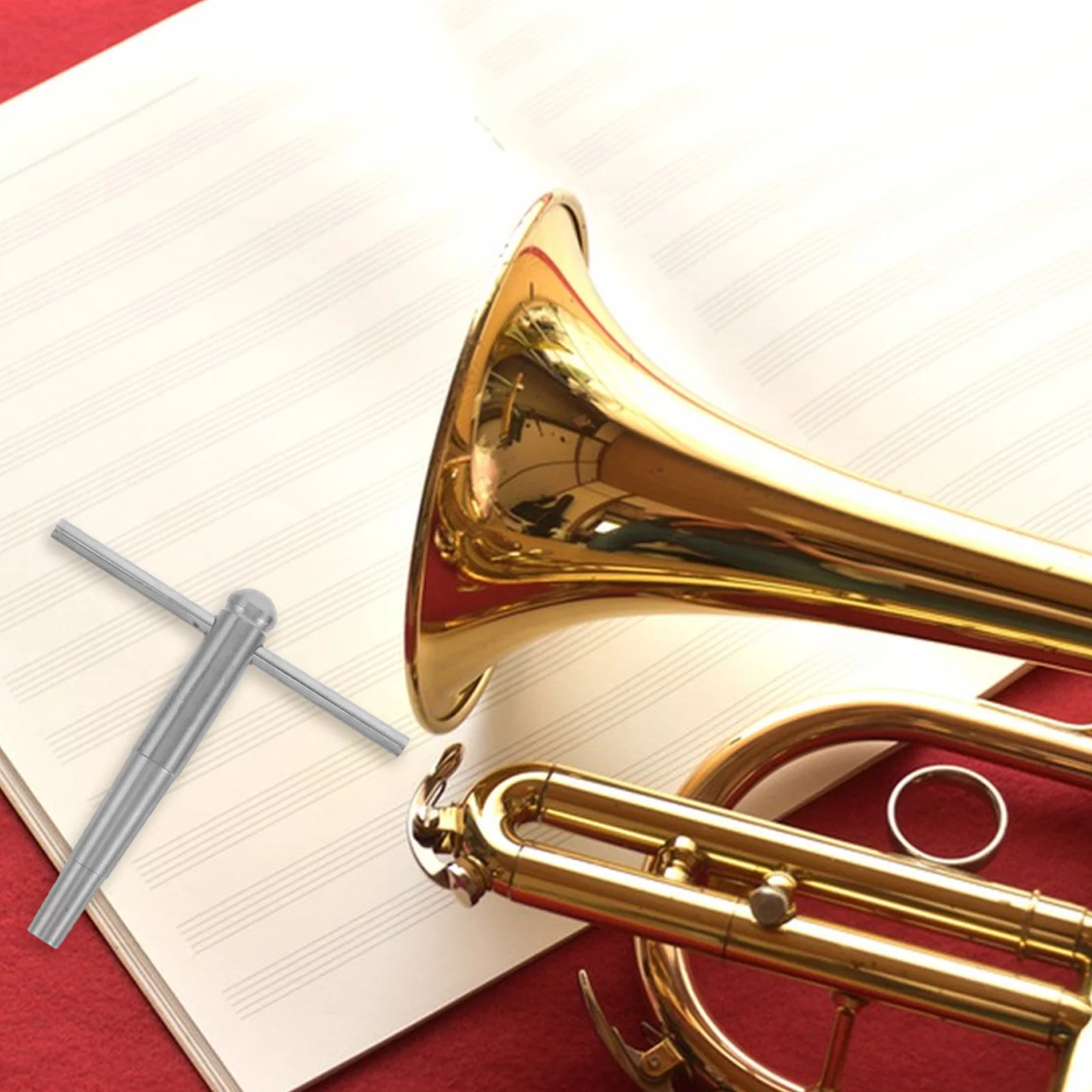 

Easy to Use Metal Repair Tool for Brass Instruments French Horn Trumpet Trombone Euphonium Tuba Reshaping Maintenance