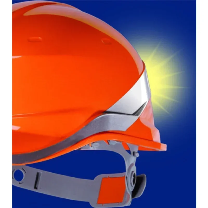 Imagem -06 - Capacete Europeu da Segurança do Trabalho Industrial para Homens Visão Grande Chapéu Duro da Construção Escudo do Abs Isolação Tampão