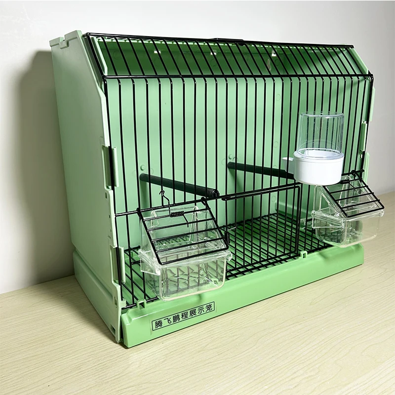 

Outdoors Portable Bird Cages Budgie Canary Plastic Garden Small Bird Cages Decoration Pet Jaula Pajaro Birds Supplies WZ50BC