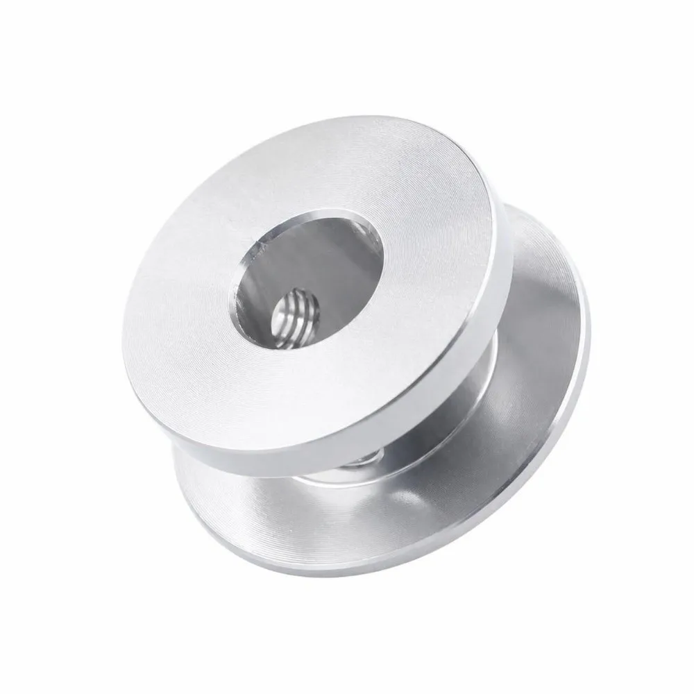 Aluminum Alloy Shift Knob Stopper Silver Universal Fit Shift Boot Retainer Simple installation Wrench Included