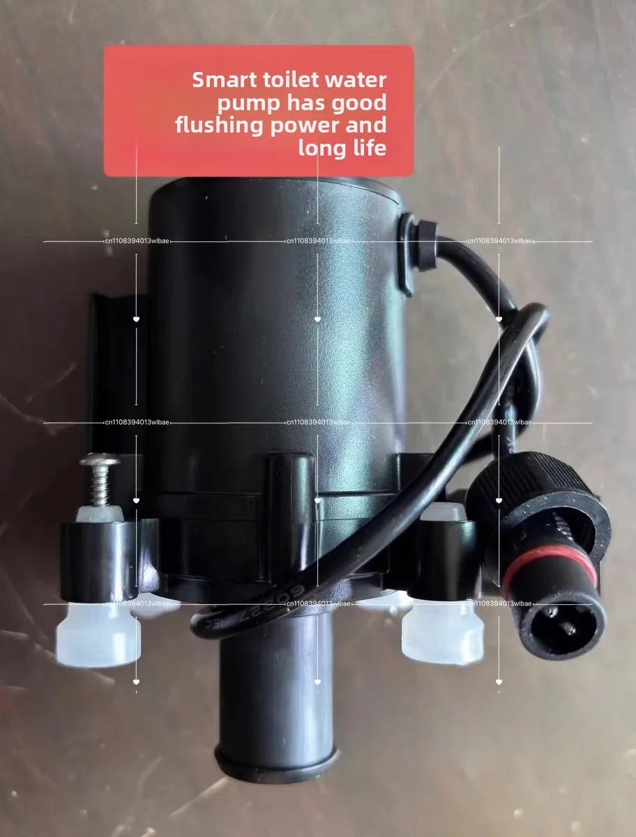The Smart Toilet Water Tank Has A Built-in Brushless DC Booster Silent Water Pump, Which Is Suitable for Various Brands