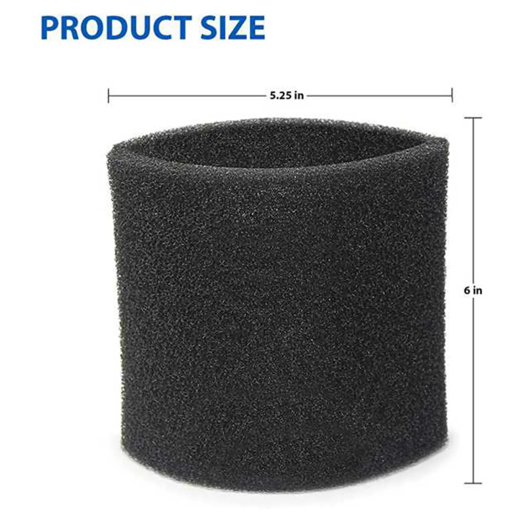 BHTS-20Pcs Foam Filter Sleeve For Shop Vac 90304 90585, Replacements For Shop Vac Filter, Wet Dry Vac Filter