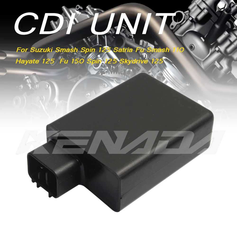 CDI UNIT For Suzuki Smash Spin 125 Satria Fu Smash 110 Hayate 125  Fu 150 Spin 125 Skydrive 125