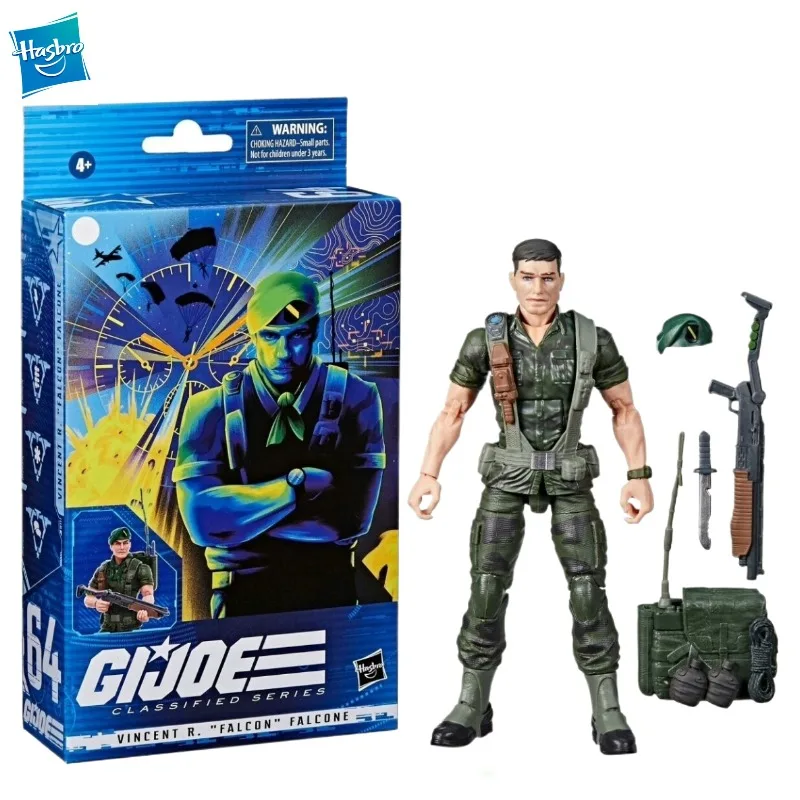 

New Original Hasbro G.i. Joe Classified Series Vincent R Falcon Falcone Action Figure Toys Gift Model