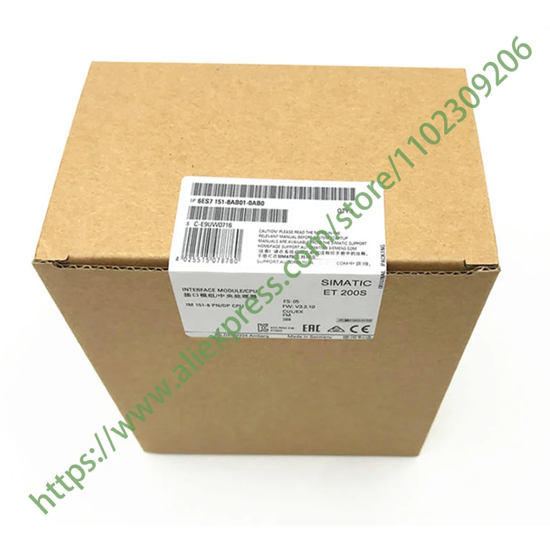 

New Original Plc Controller ET 200S 6ES7151-8AB01-0AB0 6ES7 151-8AB01-0AB0 Moudle Immediate delivery