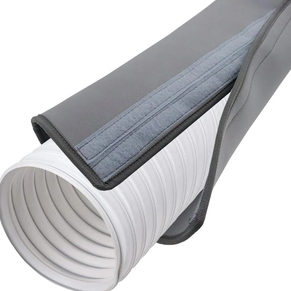 Light Blocking Duct Hose Wrap Air Conditioner Hose Wrap Cooling Efficiency Extended Service Life Foldable Design