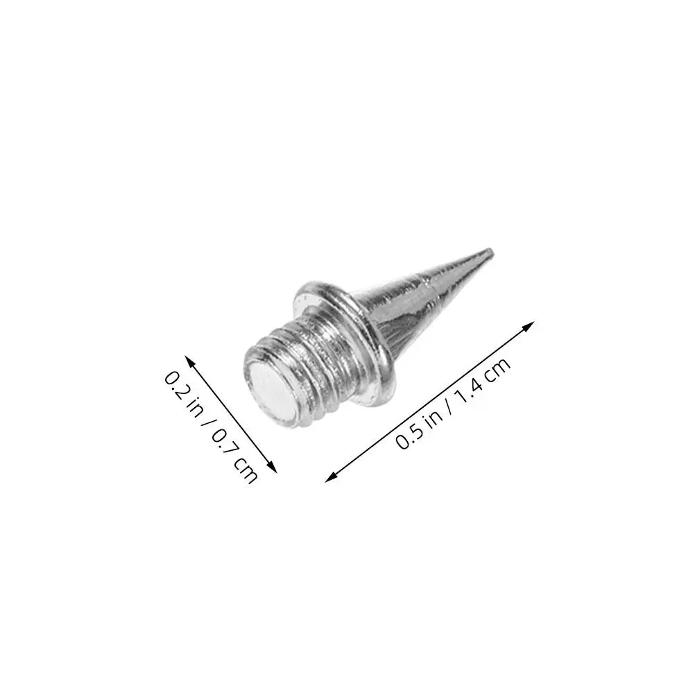 30Pcs Track Spikes Replacement Metal Steel for Running Shoes Sprinting Track Sports Shoes Improved Grip Durability