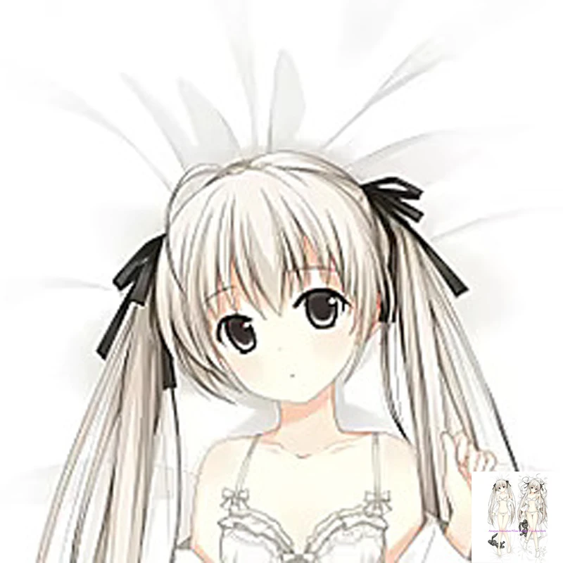 

Anime Dakimakura Pillow Case Sora Kasugano Sexy and Busty Beautiful Girl Double-Sided Halloween Decoration