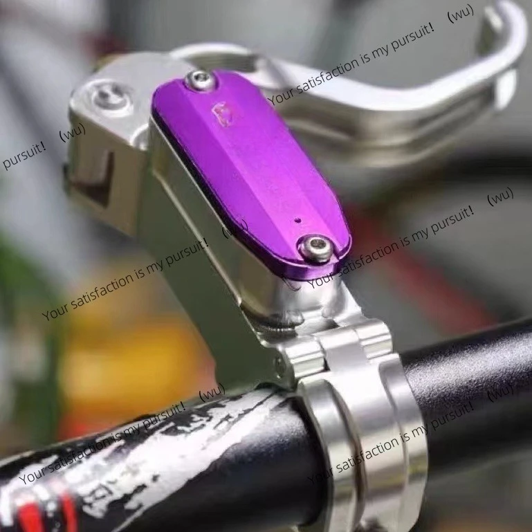 Vertical cylinder oil brake Four piston kit hydraulic disc brake Mountain bike speed reduction brake