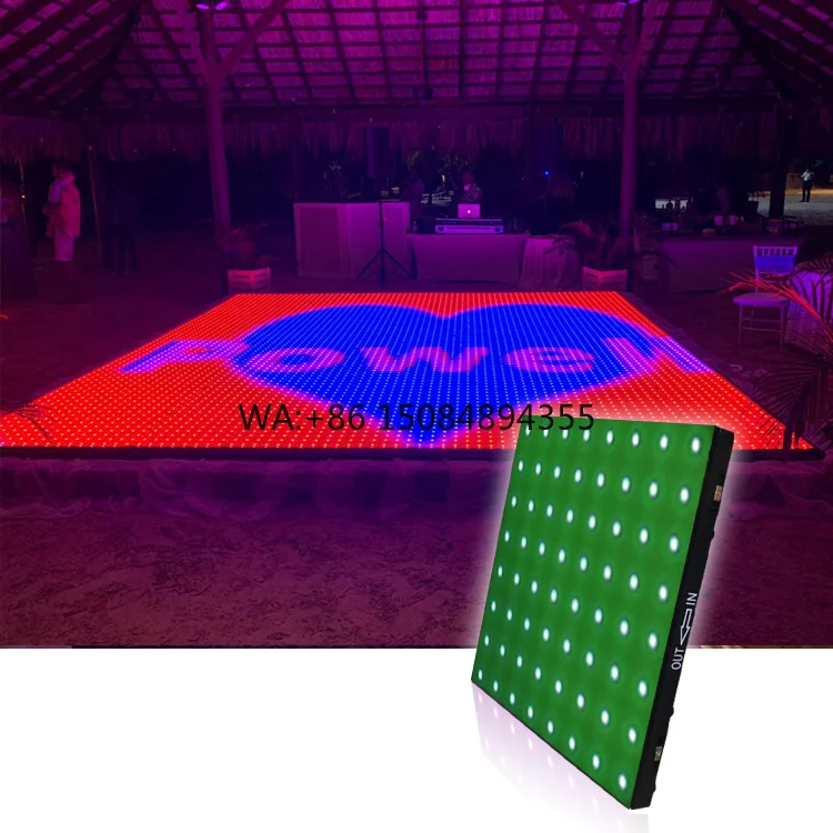 

Light up Portable Magnet Digital Event Party Wedding Led Dance Floor