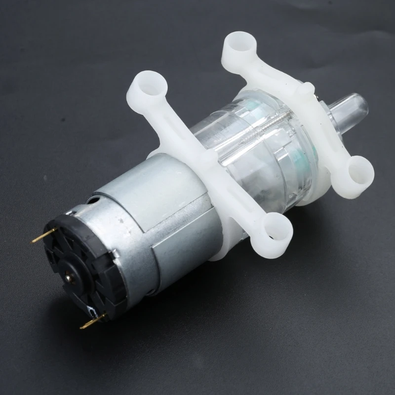 DC12V Low Noise Mini Diaphragm Pump Micro Pumps Self-priming Water Pump for Aquarium Water Pumping Corrosion Resistance