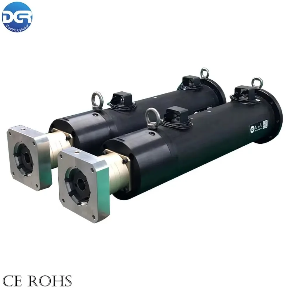 2KW 10KN Ball Screw Servo Electric Cylinder High Precision Repeatable Position Accuracy For Assembly Clamping Line