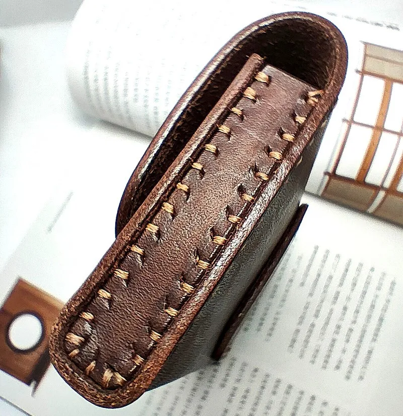 Blongk Universal Mobile Phone Waist Bag Belt Pack Hand-made Leather Sheath Phone holster PHD