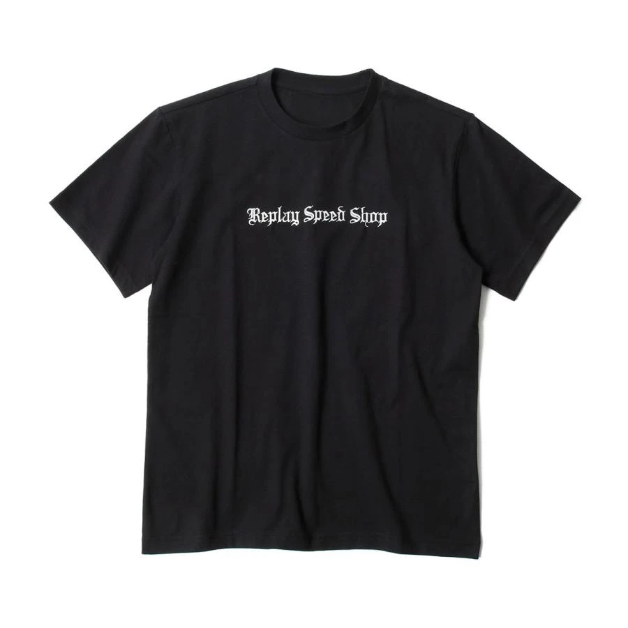 

REPLAY Replay T-shirt Printed Motorcycle Top Summer Luxury Brand Cotton Men's and Women's T-shirt Motorcycle Short Sleeve