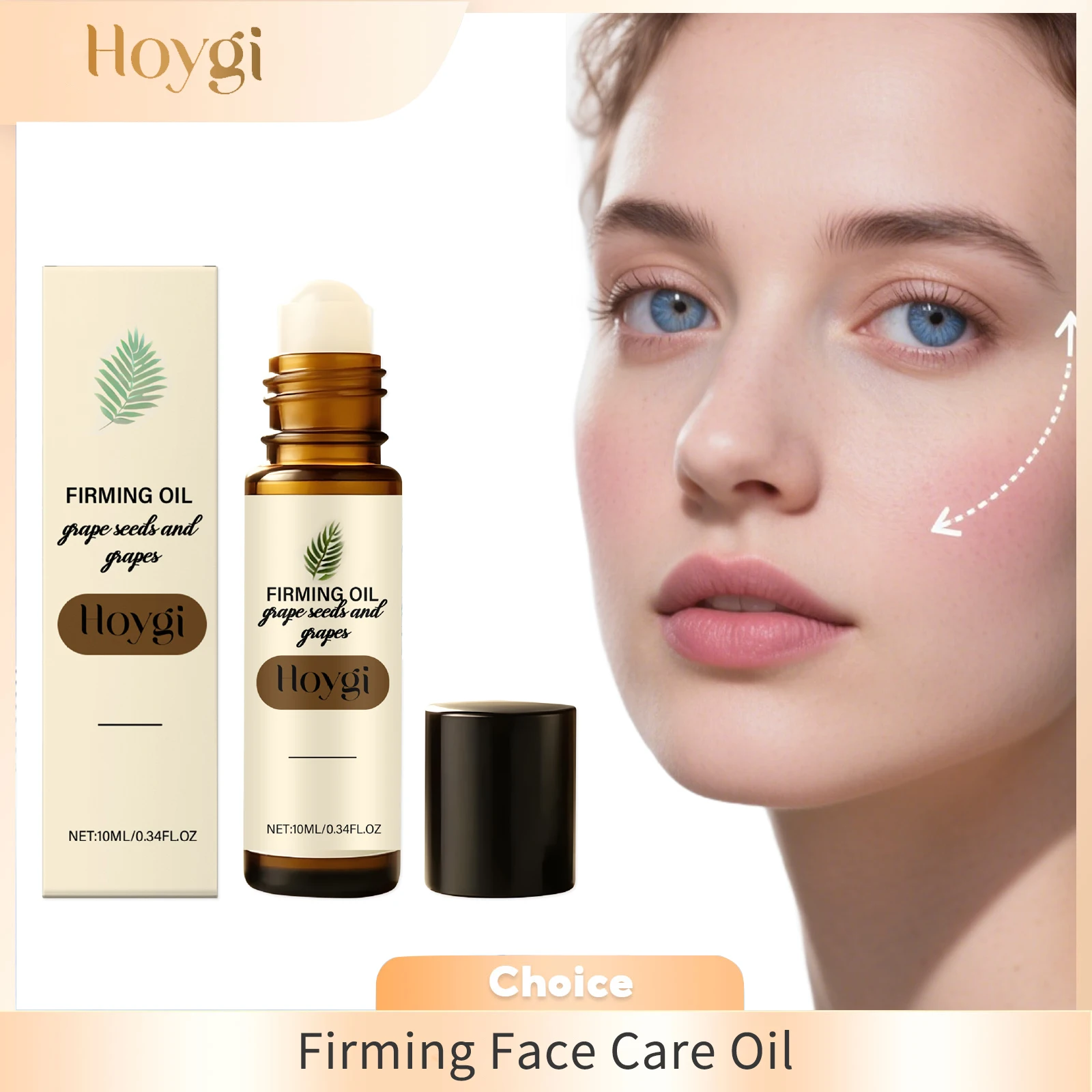Grape Seed Firming Oil Moisturizing Nourishing Relieve Dryness Brightening Skin Tone Smoothing Tightening Rejuvenation Skin Care