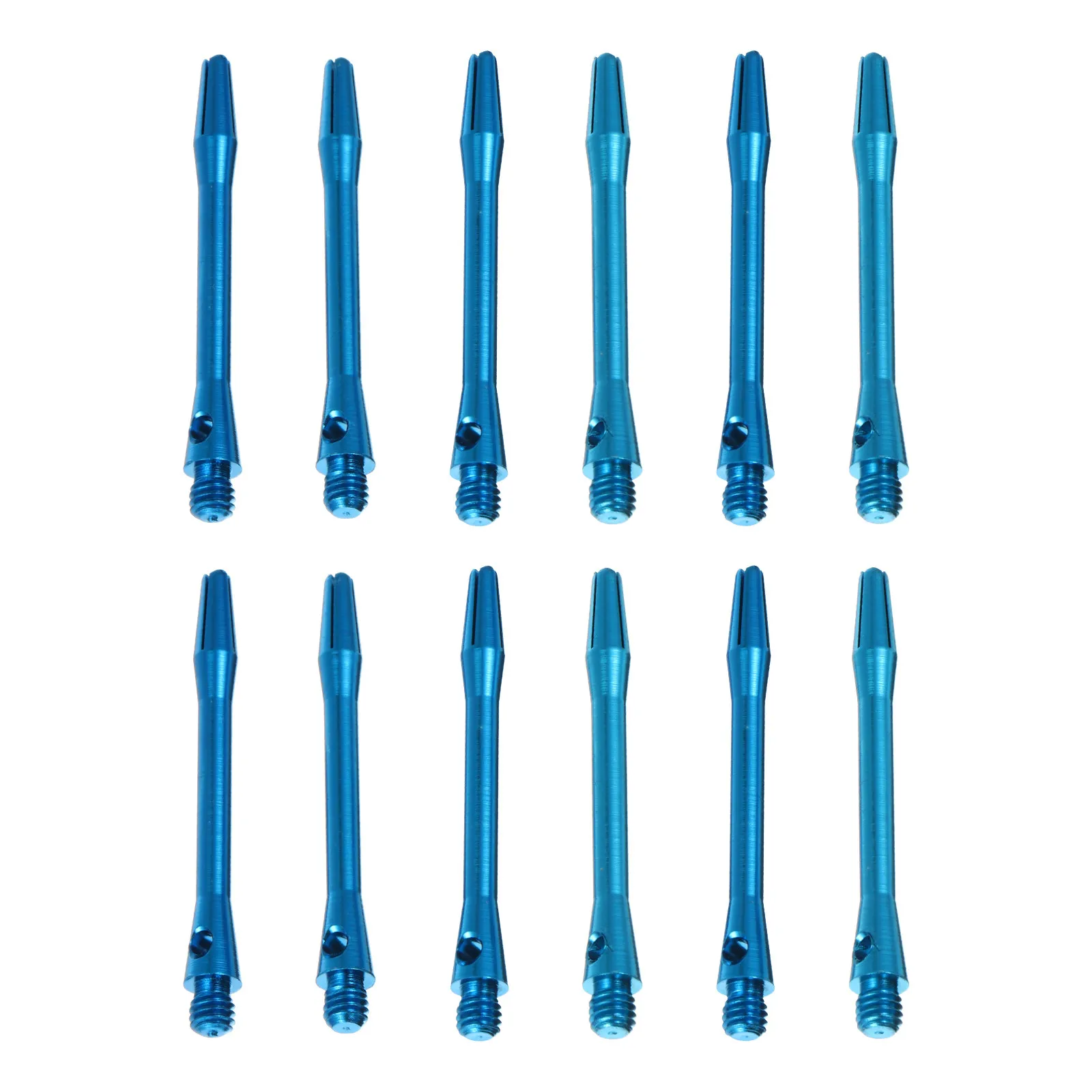 

12Pcs 45Mm Dart Shaft 2Ba Thread Aluminum Alloy Stems for Professional Flight Stability Replacement Tool Standard Throwing