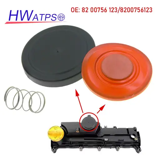 Imagen 1 del producto Nueva tapa de válvula de motor 8200756123 Para Nissan Cube NV250 Pulsar Note Qashqai Tiida Renault Clio Kangoo 28-0891 8200433603 177764