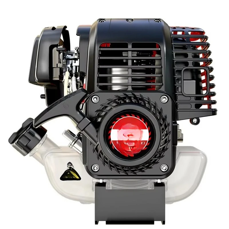 Four-Stroke 58.7CC Brush Cutter - Versatile Agricultural Mower for Lawn and Garden Care